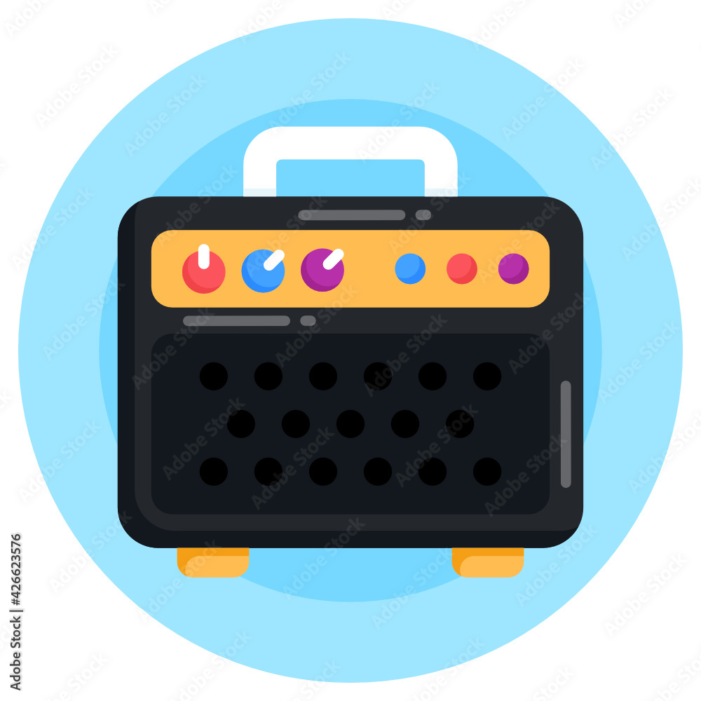 Download this premium flat rounded icon of amplifier
Download this premium flat rounded icon of amplifier