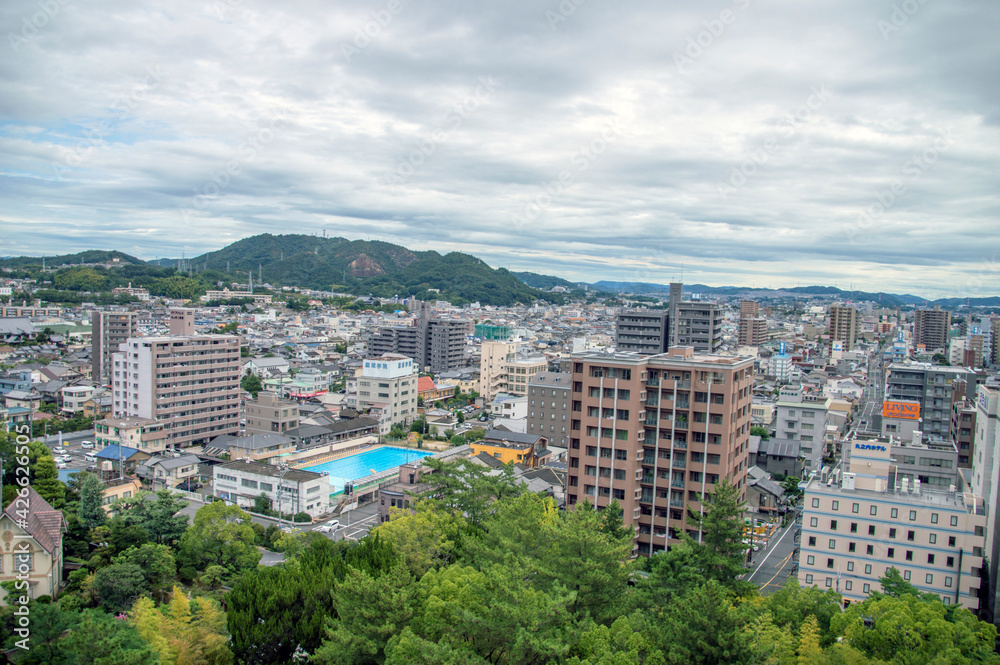 Cityscape Of Fukuyama Japan 2016