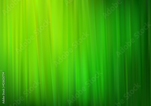 Green Shiny Vertical Lines Background
