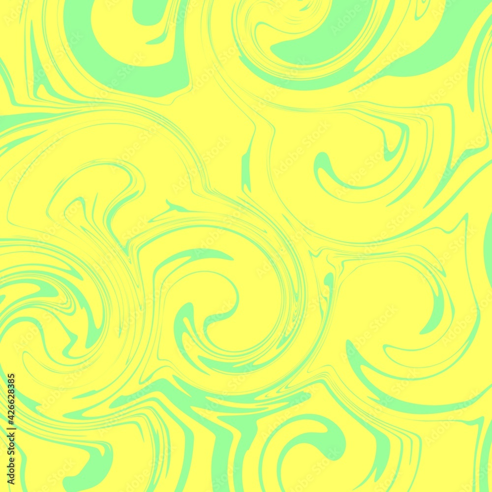 green yellow color psychedelic fluid art abstract background concept design vector illustration green yellow color psychedelic fluid art abstract background concept design vector illustration