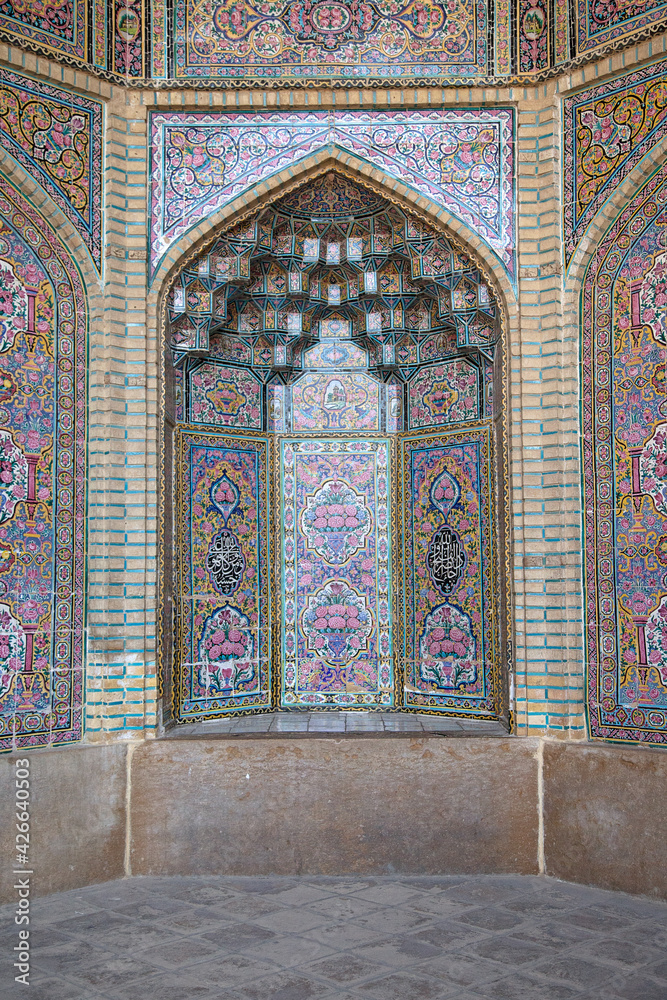 UNESCO World Heritage Site, Kacheln, Shitaz, Iran, Middle East