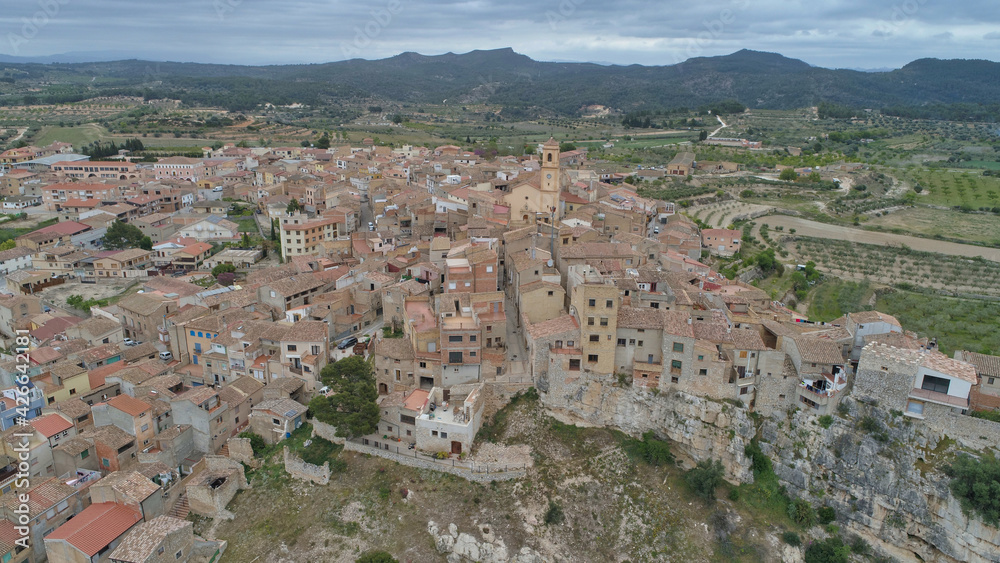 Fototapeta premium Pinell de Bray municipality of Terra Alta, Catalonia