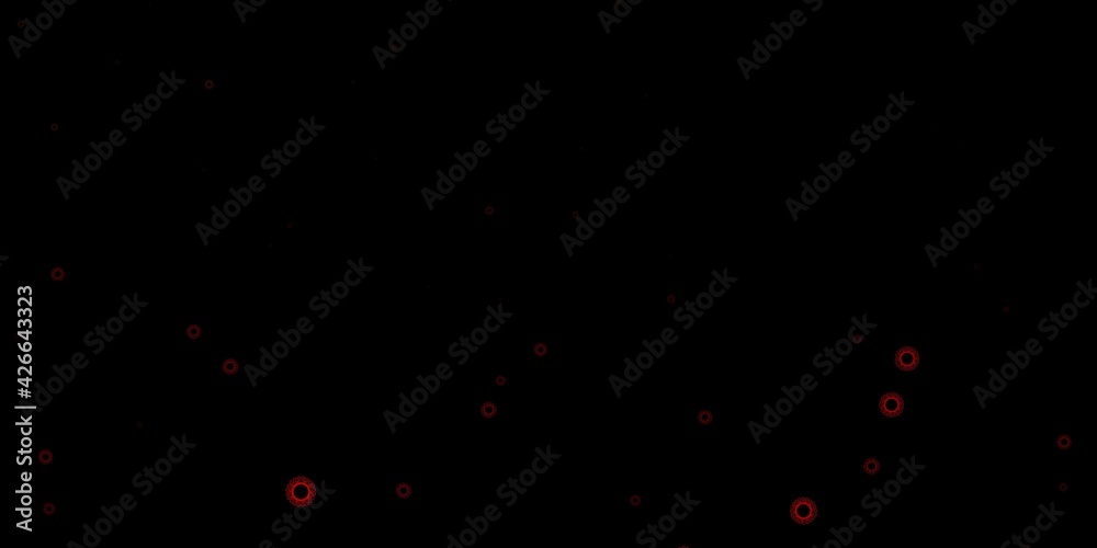 Dark orange vector backdrop with virus symbols. Dark orange vector backdrop with virus symbols.