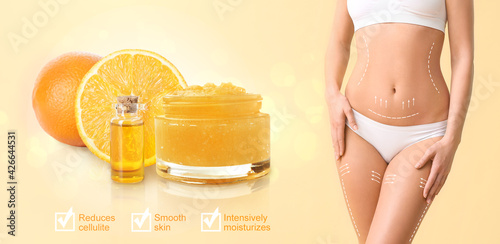 Beautiful young woman with ...