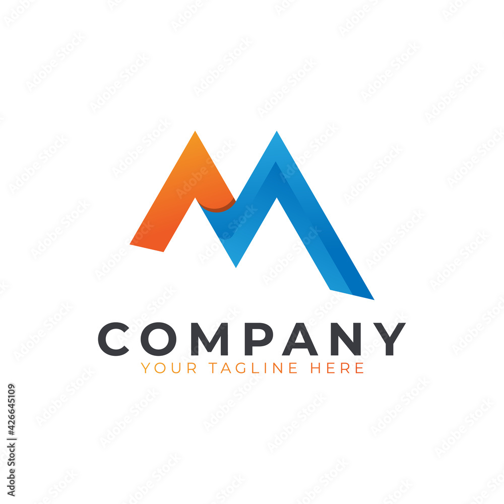 Creative Initial Letter M Logo Design. Yellow and Blue Geometric Arrow Shape Origami Style. Usable for Business and Branding Logos. Flat Vector Logo Design Ideas Template Element. Eps10 Vector Creative Initial Letter M Logo Design. Yellow and Blue Geometric Arrow Shape Origami Style. Usable for Business and Branding Logos. Flat Vector Logo Design Ideas Template Element. Eps10 Vector