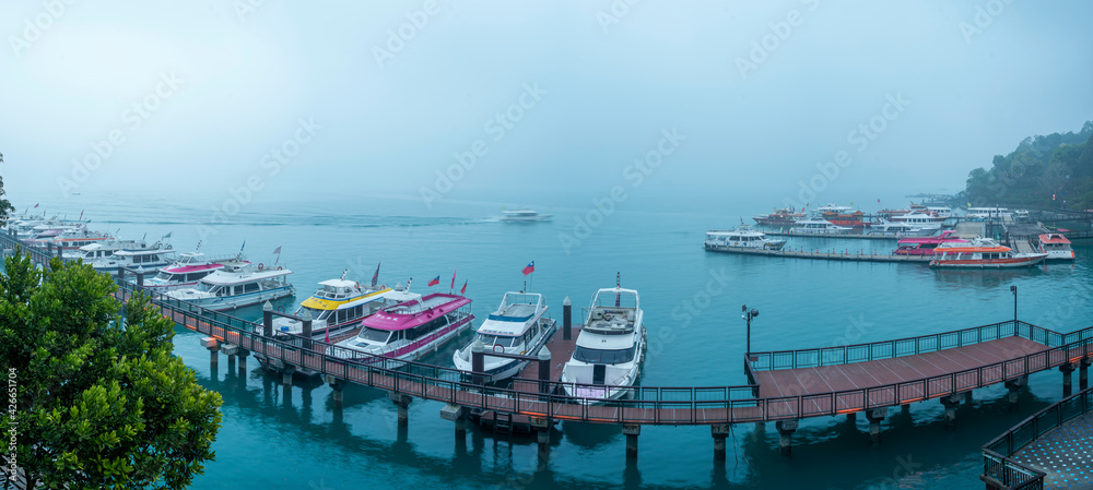 Chaowu Wharf, Sun Moon Lake, Nantou, Taiwan