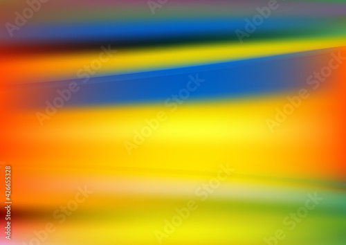 Red Yellow and Blue Plain Background Image