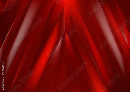 Abstract Shiny Dark Red Arrow Background