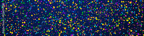 Festive admirable confetti. Celebration stars. Bri