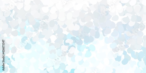 Light purple vector background with random forms.