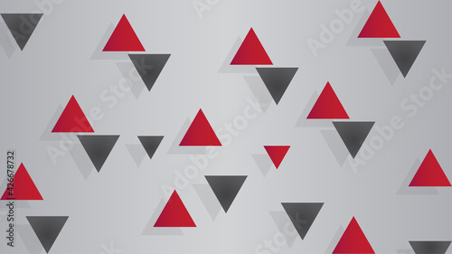 Abstract background, dark red and drak black shapes