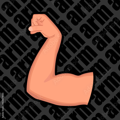 Image of a human limb for various websites, flyers, posters, and more. Arm.