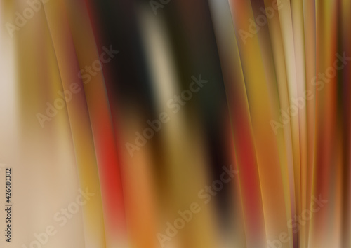 Dark Orange Abstract Shiny Vertical Lines Background Illustration