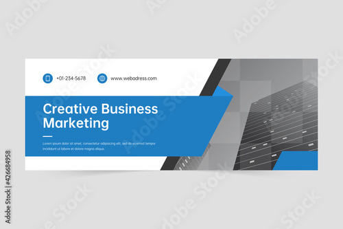 Professional corporate business banner design template