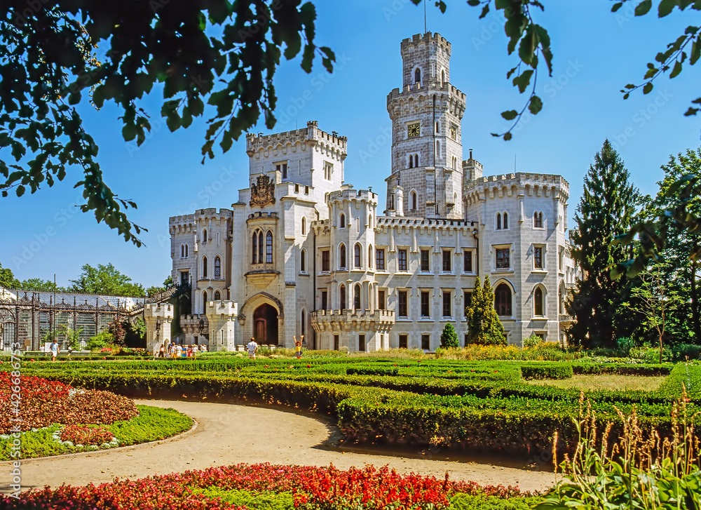 Fototapeta premium Castle Hluboka, Czech Republic