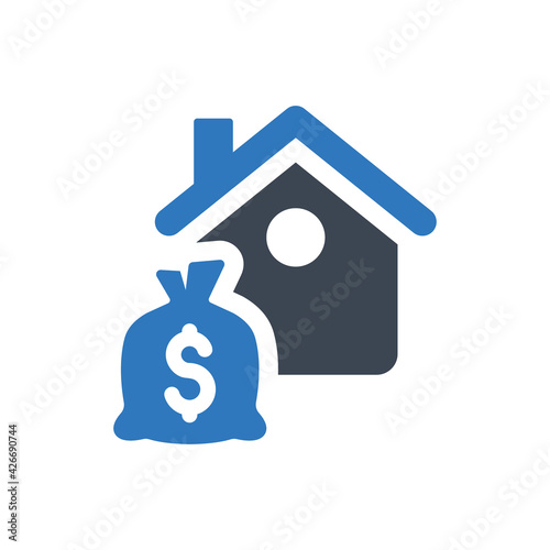 Home finance icon