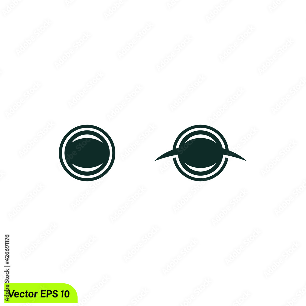 camera lens icon vector simple design element camera lens icon vector simple design element