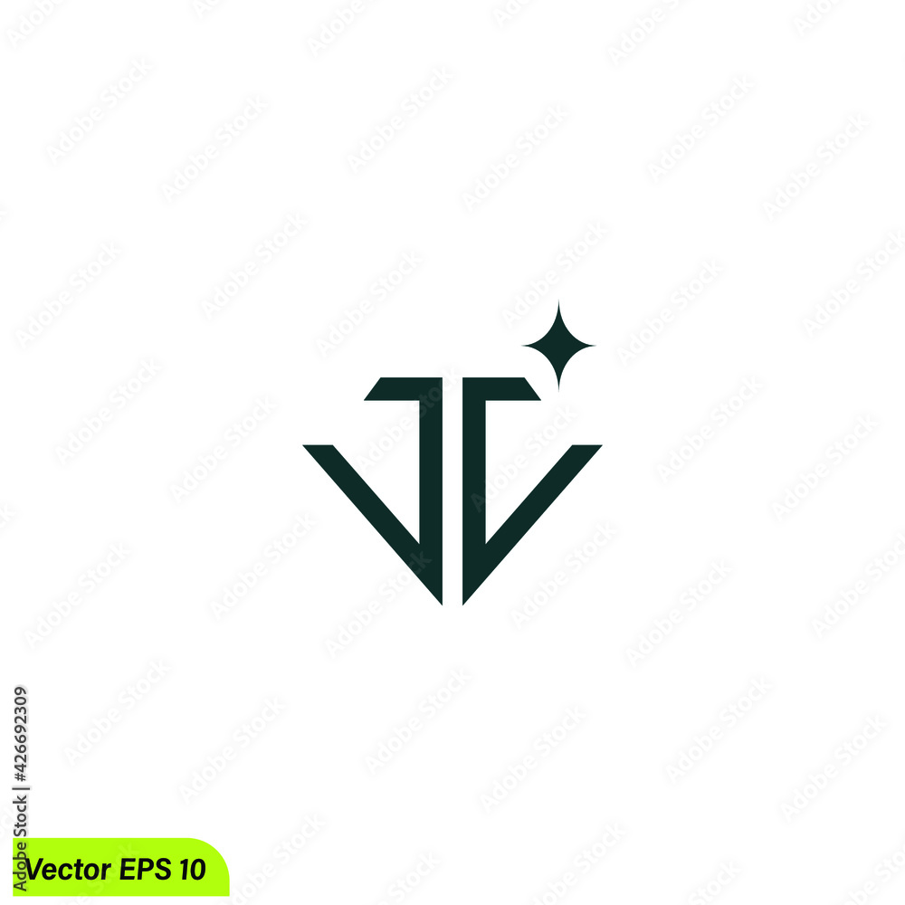 Diamond icon vector illustration logo template Diamond icon vector illustration logo template
