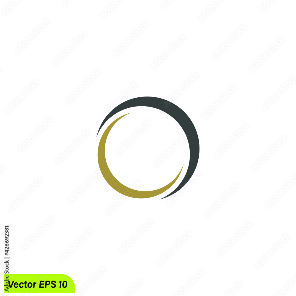 circle swoosh logo concept diamond engagement ring symbol simple design element circle swoosh logo concept diamond engagement ring symbol simple design element
