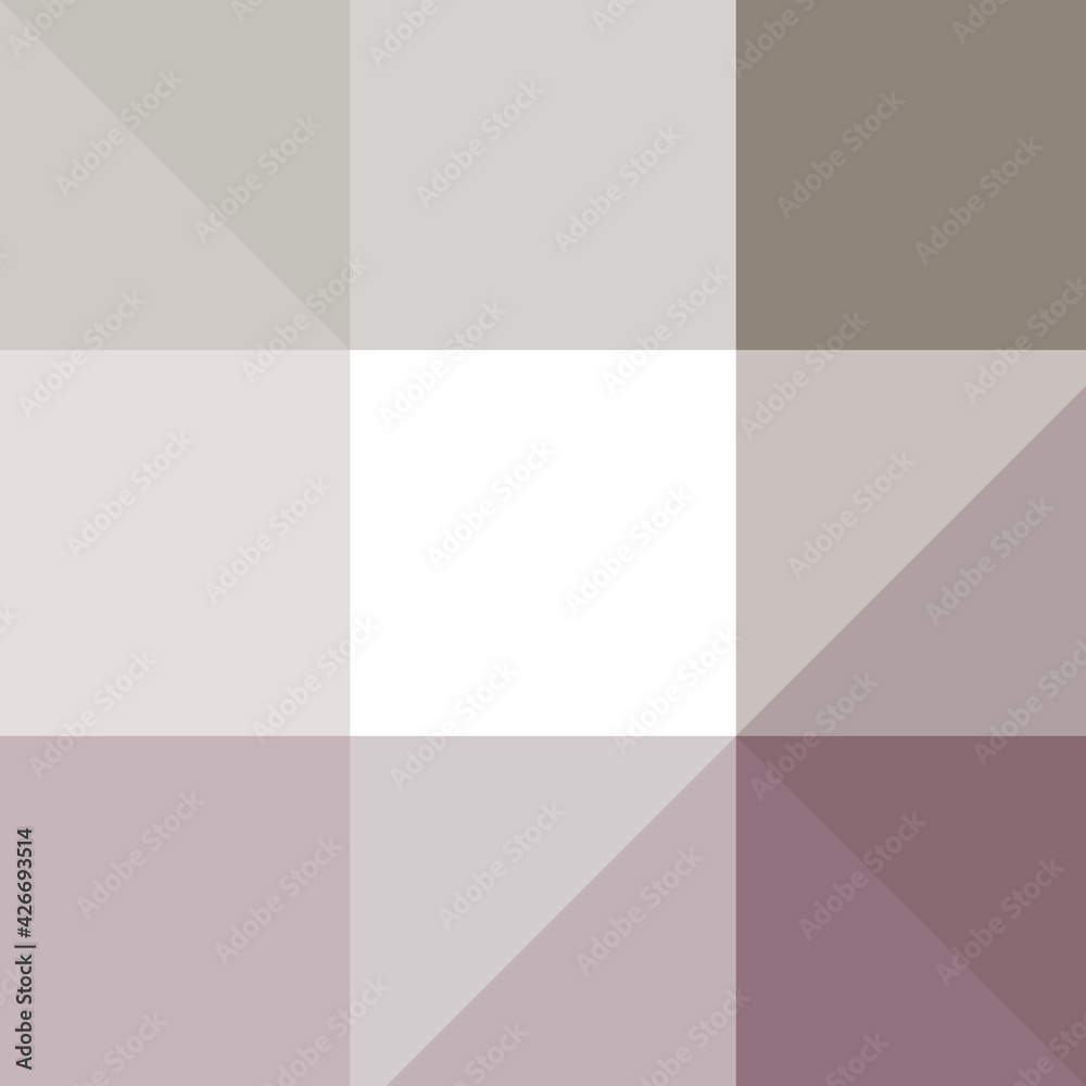 Fototapeta premium Abstract color Low-Polygones Generative Art background illustration