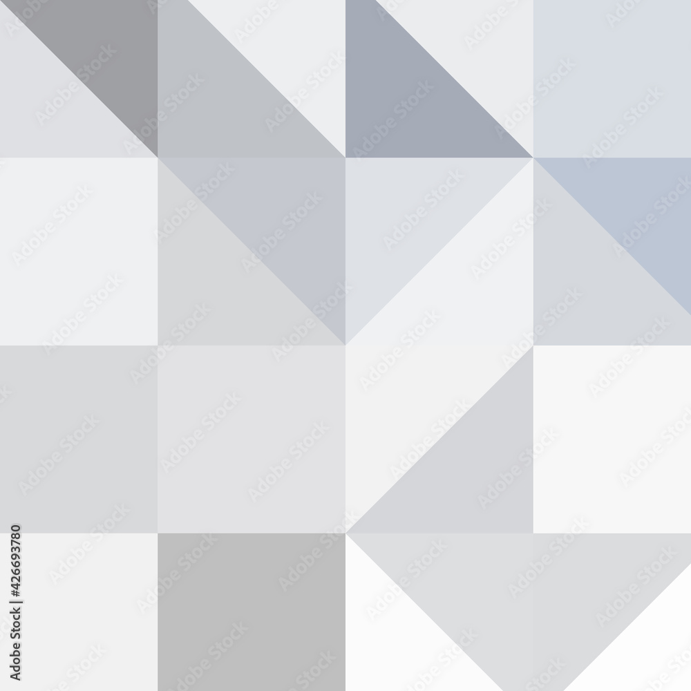 Obraz premium Abstract color Low-Polygones Generative Art background illustration