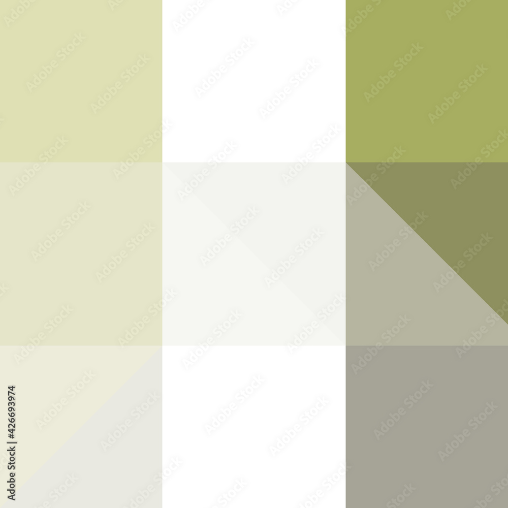 Fototapeta premium Abstract color Low-Polygones Generative Art background illustration