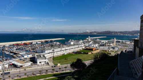 Port of Tangier in Morocco