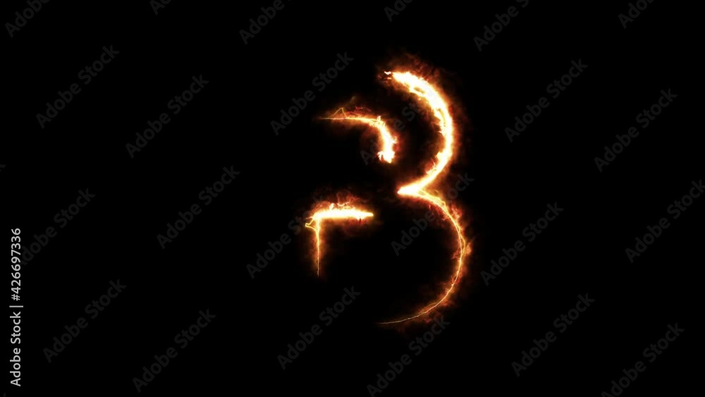 Fire trail letter B reveal Fire trail letter B reveal