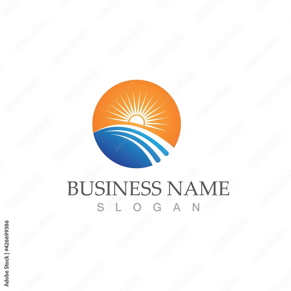 Sun Vector illustration Icon Sun Vector illustration Icon