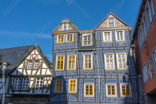 Das Schiefe Haus in Idstein, Taunus, Hessen, Deutschland photo