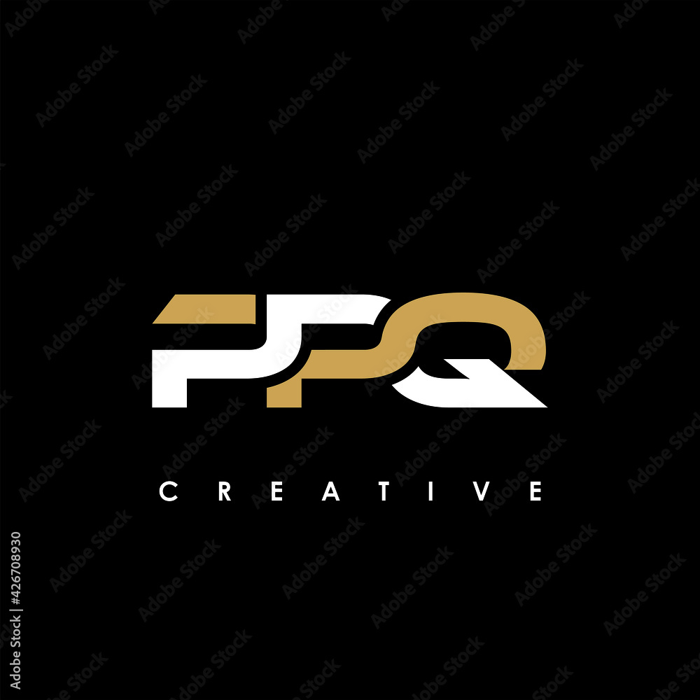 PPQ Letter Initial Logo Design Template Vector Illustration