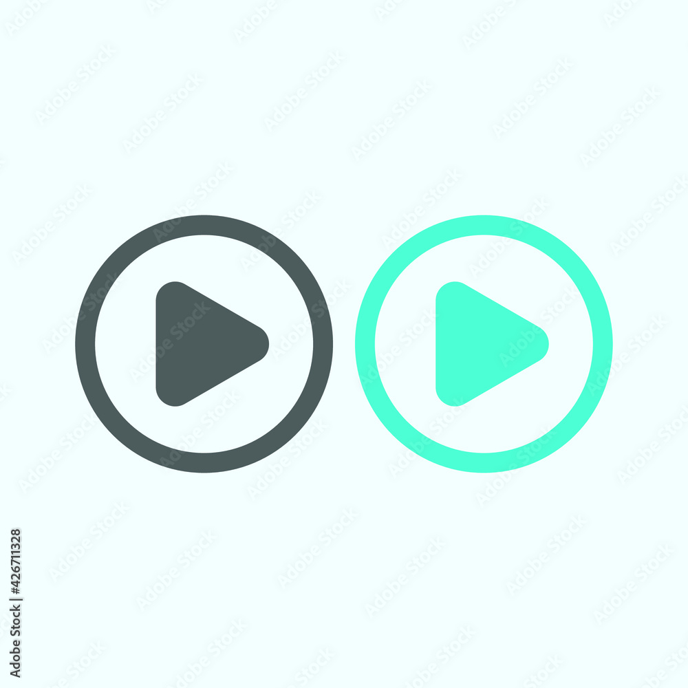 play button icon play button icon