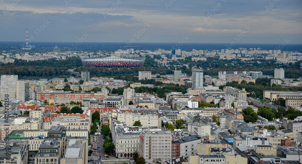 panorama Warszawa