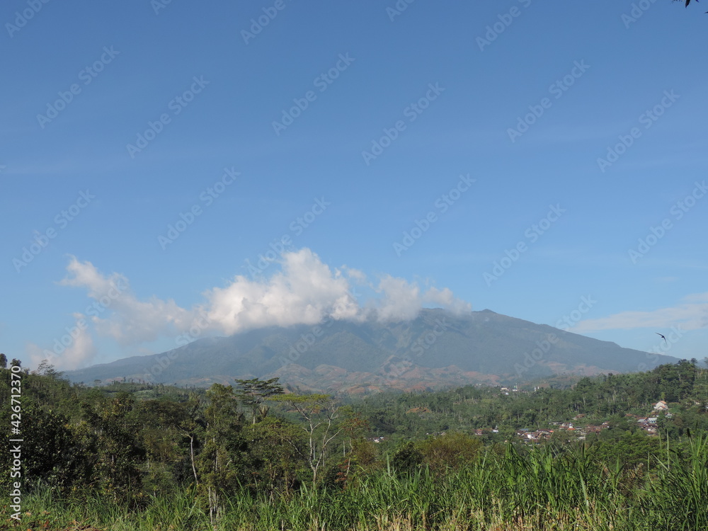 landscape with clouds