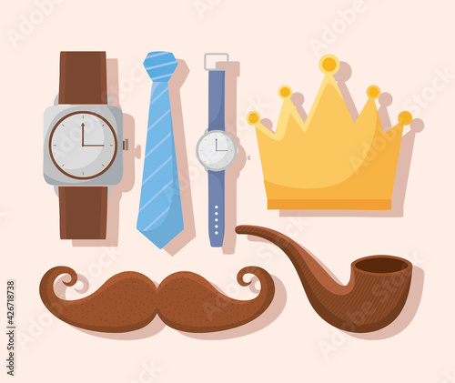 fathers icons bundle