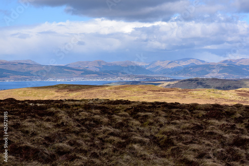 View of Dunoon, Scotland from Creuch Hill photo