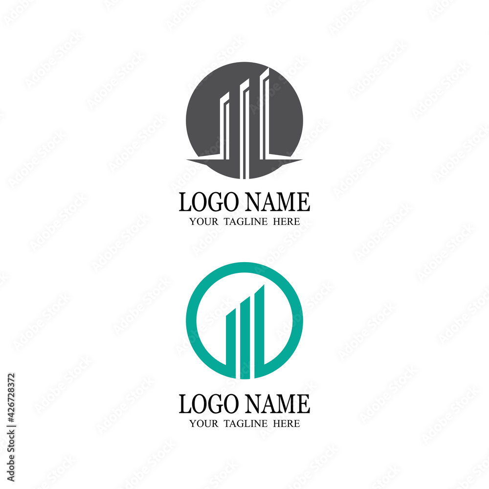 Business Finance professional logo template vector