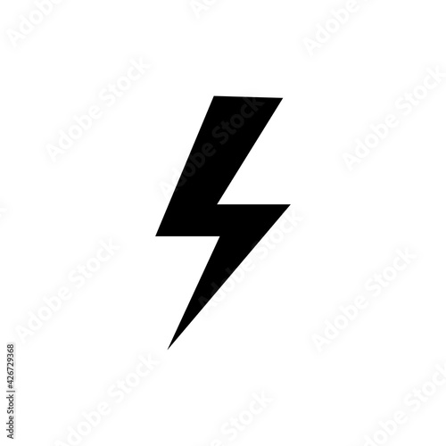 Free Download thunder lighting icon set vector sign symbol - GFXLoad