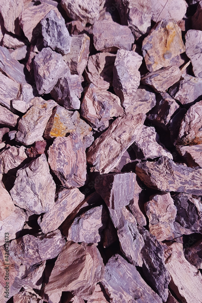 closeup of decorative rock texture. building materials for landscape design. natural stone background. closeup of decorative rock texture. building materials for landscape design. natural stone background.