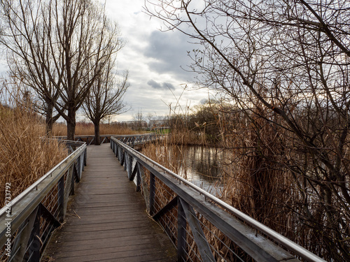 iron bridge over the pond © Jakob