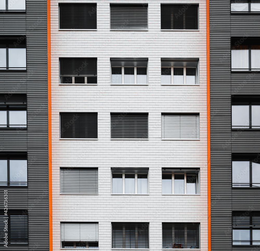 façade habitation moderne