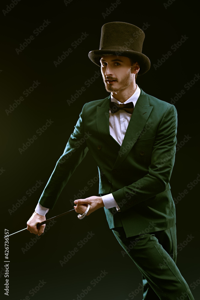actor dancing with walking stick actor dancing with walking stick