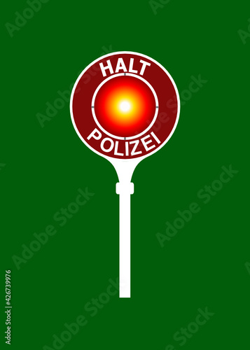 Halt Polizeikelle