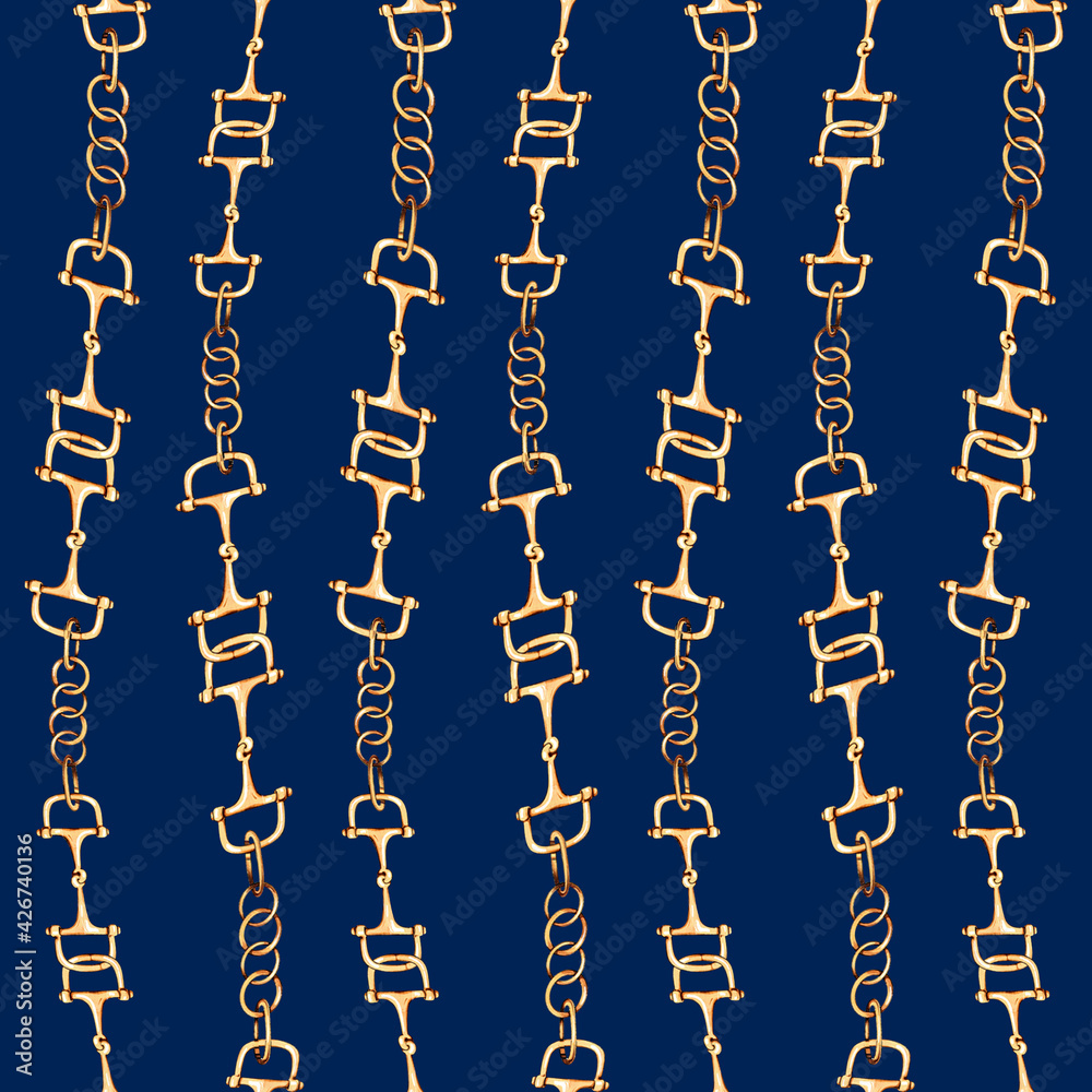 Seamless chain pattern, fabric print. Seamless chain pattern, fabric print.