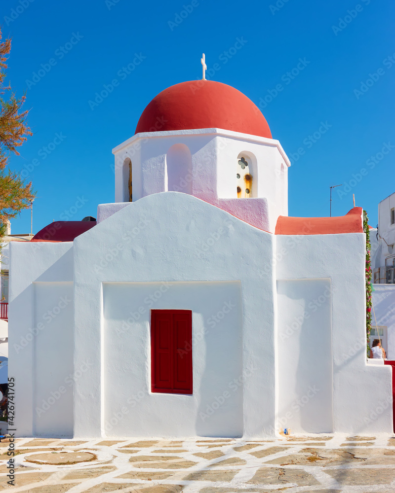 Greek church in Mykonos