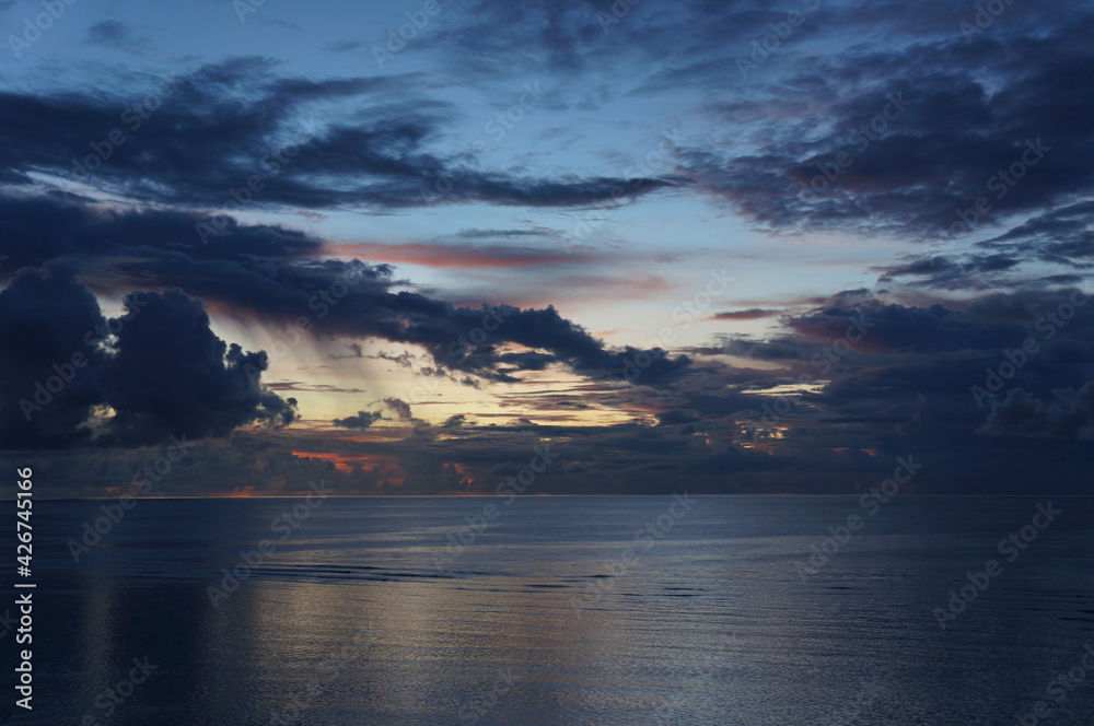 Sunset, Guam, 아름다운 저녁 노을