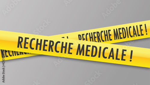 Logo recherche médicale.
