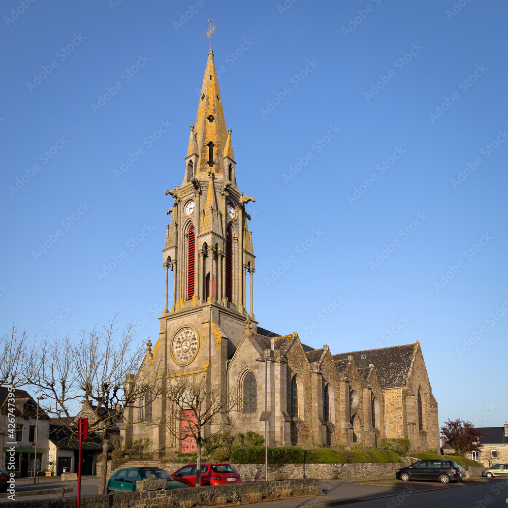 Fototapeta premium église de Meillac