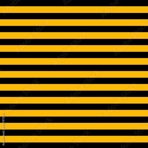 Black and Yellow Bee Stripes Pattern