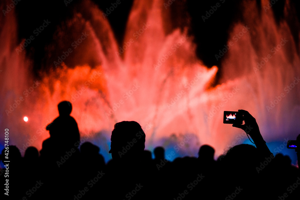 Fuente Magica de Montjuic. Barcelona